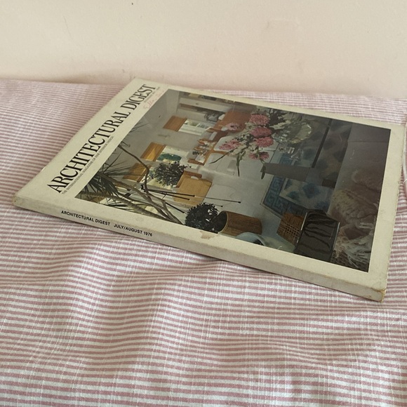 Vintage July/August 1976 Edition Architectural Digest Magazine - Picture 3 of 12